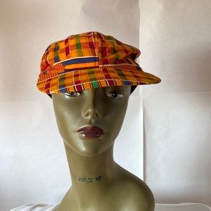 African print baseball cap